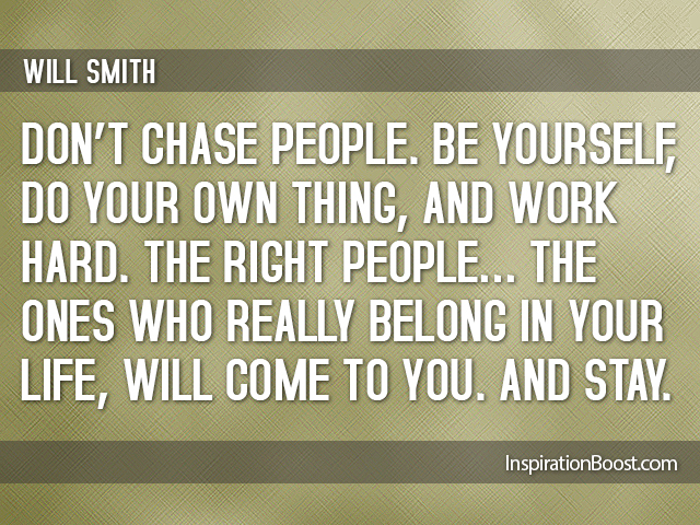 Will Smith Quotes About Be Yourself don't compare yourself to others