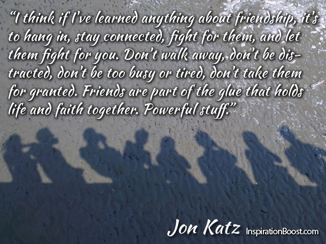 Friendship Quotes by Jon Katz
