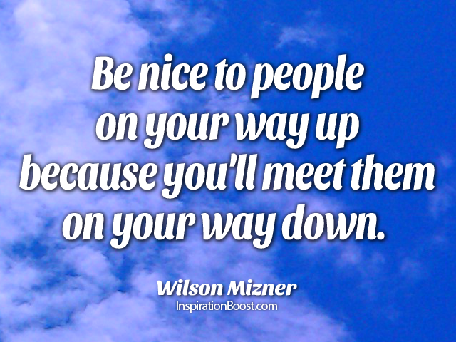 Be Nice Quotes