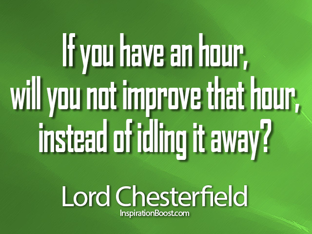 Lord Chesterfield Quotes