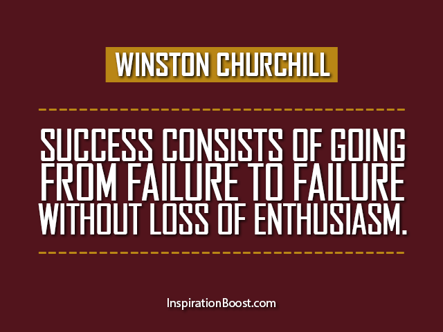 Winston Churchill Success Quotes