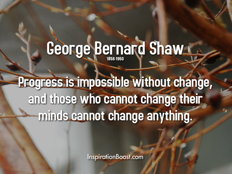 George Bernard Shaw Progress Quotes
