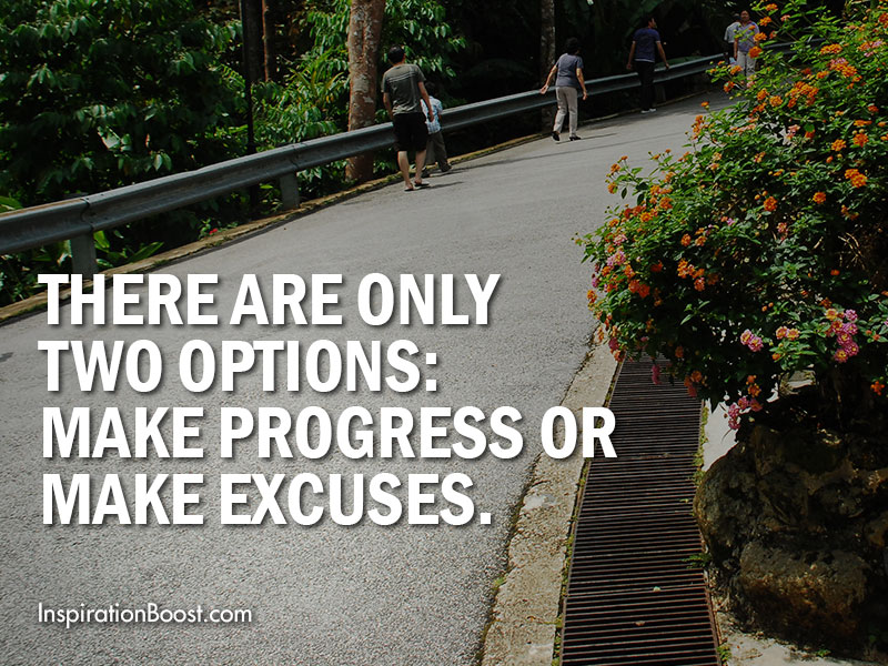 Choices of Progress and Excuses