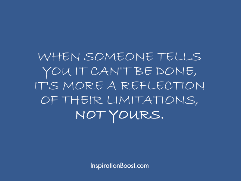 Limitation of People Quotes