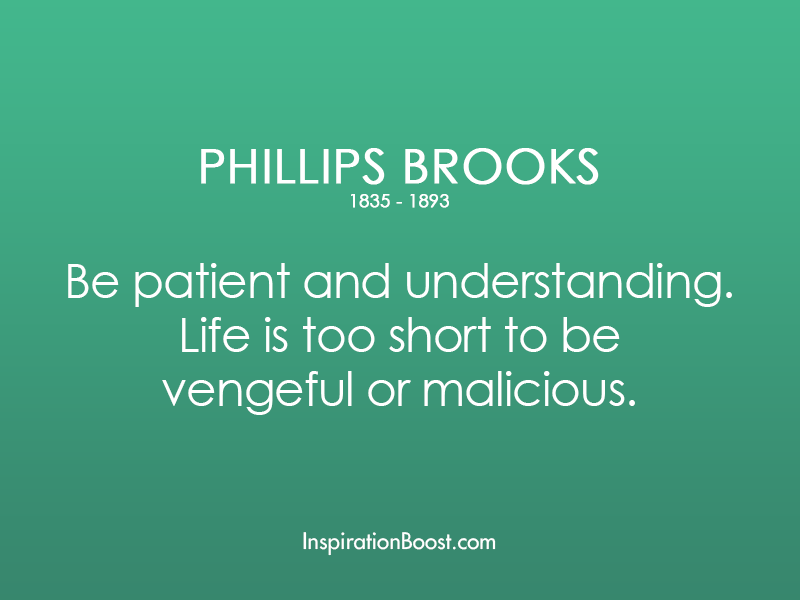Philips Brooks Life Qutoes